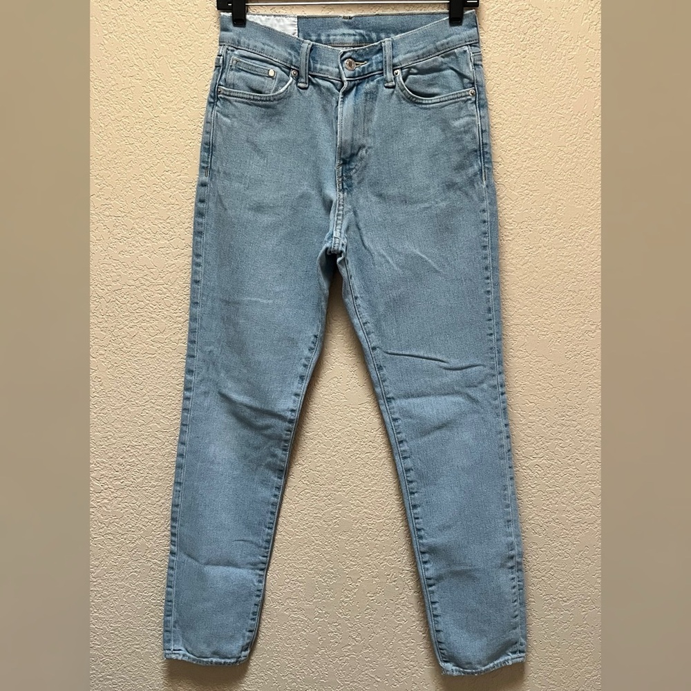 H&M Women's Skinny Jeans Light Blue Color Size-29